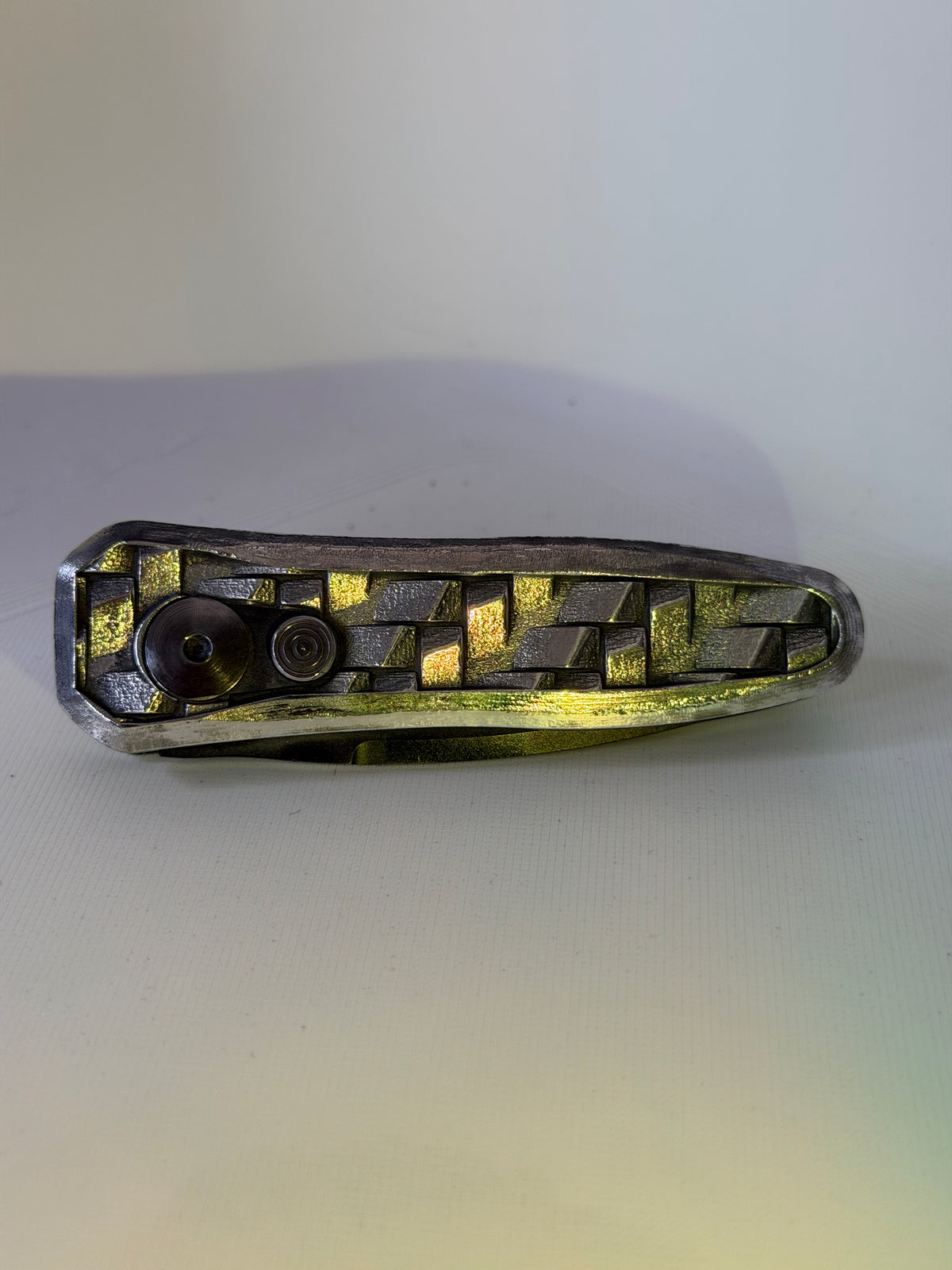 Nugget Knife. Customz made (Gold Color)