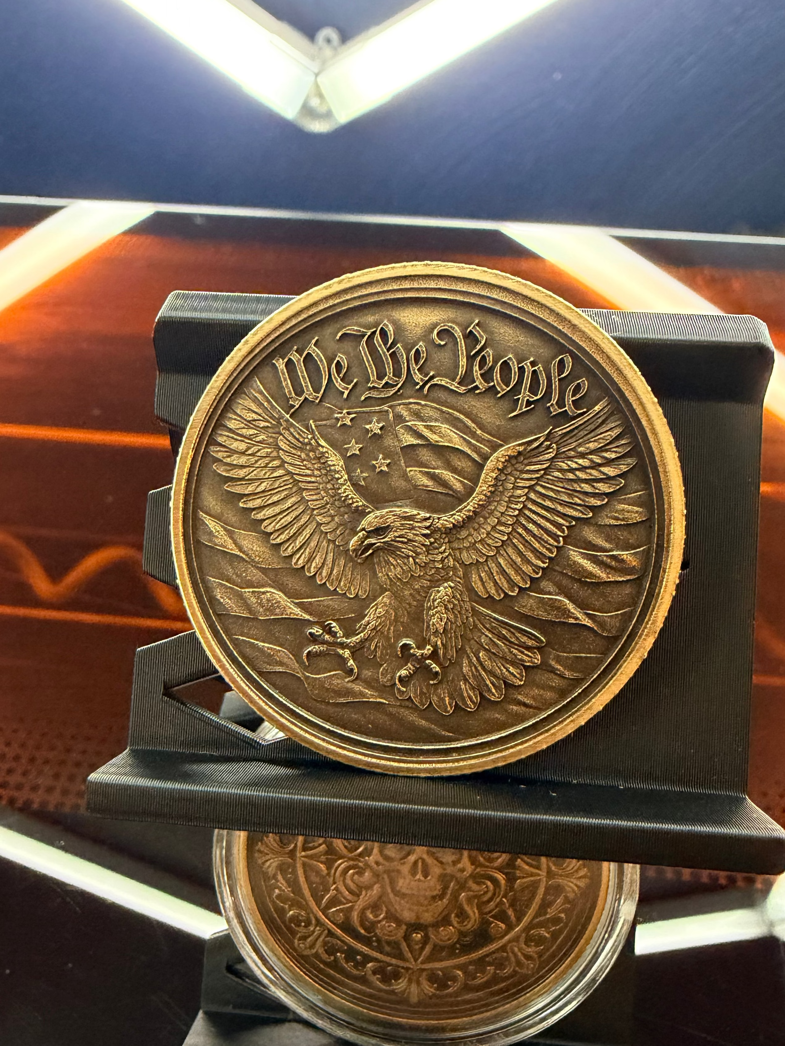 We the People Brass Coin