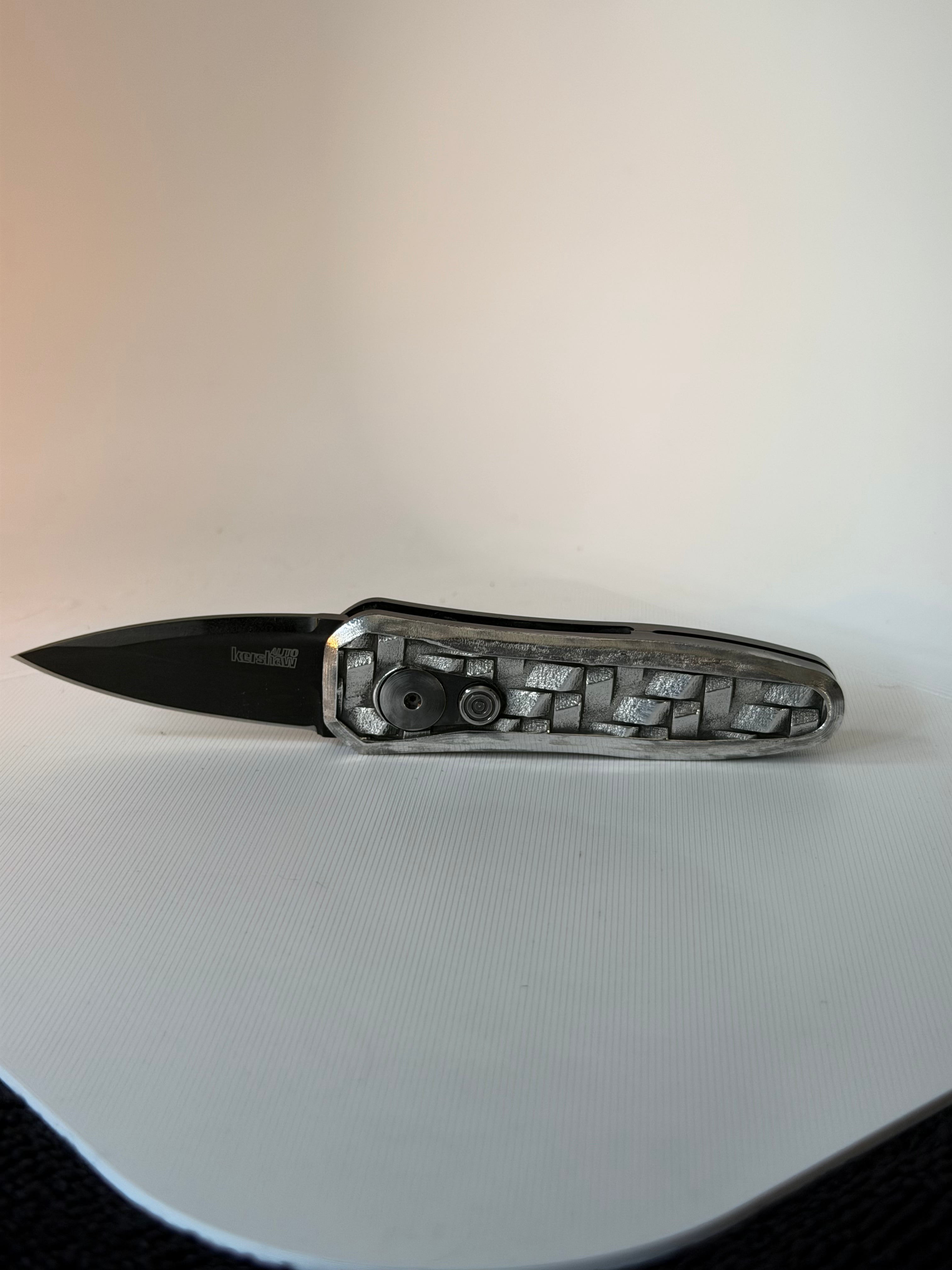 Nugget Knife. Customz made (Silver Color)