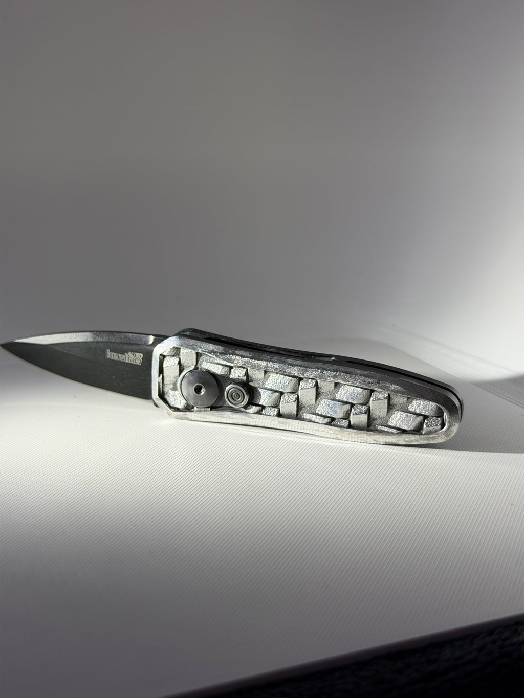 Nugget Knife. Customz made (Silver Color)