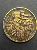 Uncle Sam Brass Coin